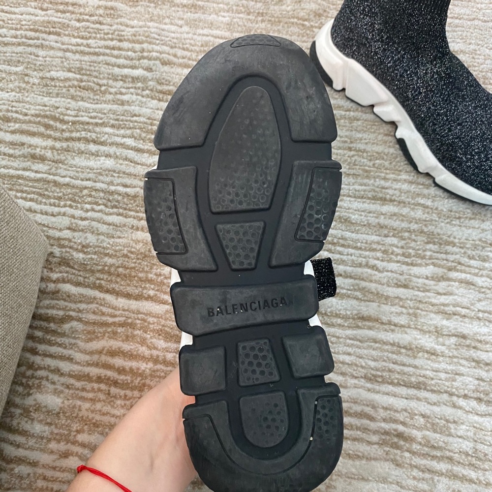 Balenciaga sneakers glitter size 8,5 - Picture 2 of 3